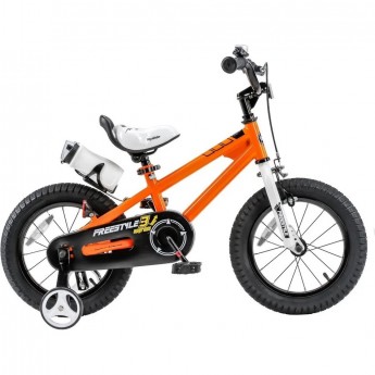Детский велосипед ROYAL BABY FREESTYLE STEEL 16" (2020), оранжевый