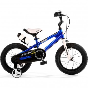 Детский велосипед ROYAL BABY FREESTYLE STEEL 18" (2020), синий