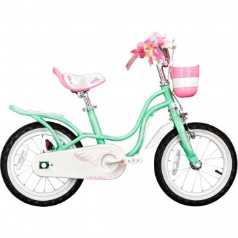 Детский велосипед ROYAL BABY LITTLE SWAN NEW 16", мятный